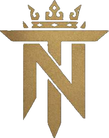 Top Notch Sports crowned TN monogram logo Top Notch Sports crowned TN monogram logo