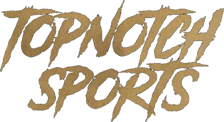 Top Notch Sports brush wordmark logo Top Notch Sports brush wordmark logo