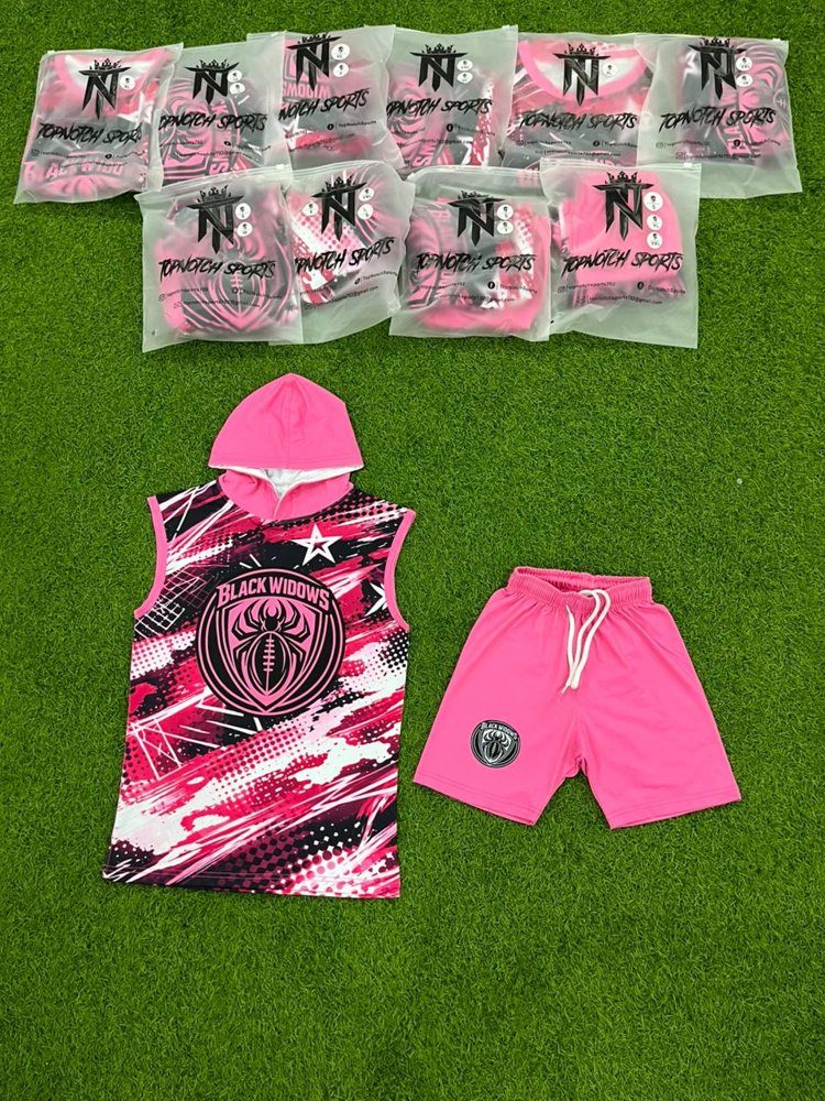Black Widows, a real Top Notch custom uniform order Black Widows, a real Top Notch custom uniform order